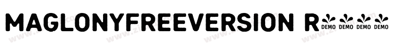 Maglonyfreeversion R字体转换